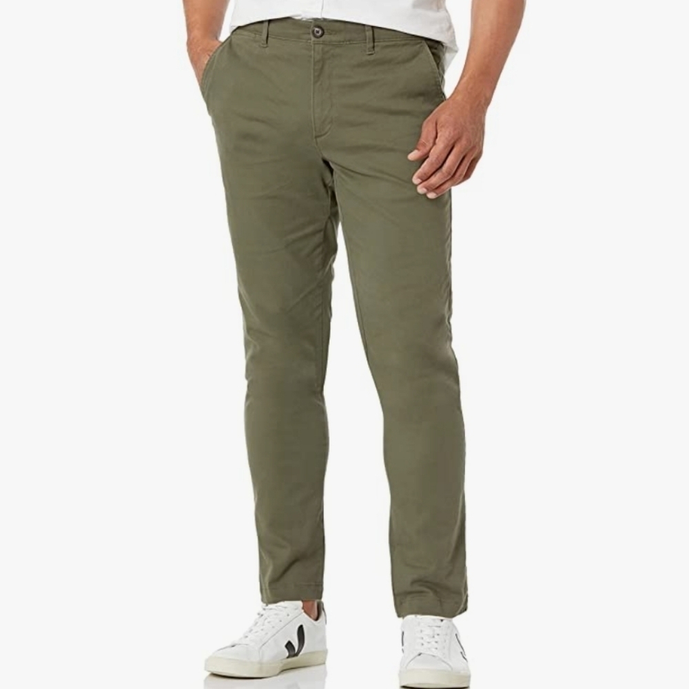 Amazon Essentials Straight-Fit 5-Pocket Stretch Twill Pant 42W 30L